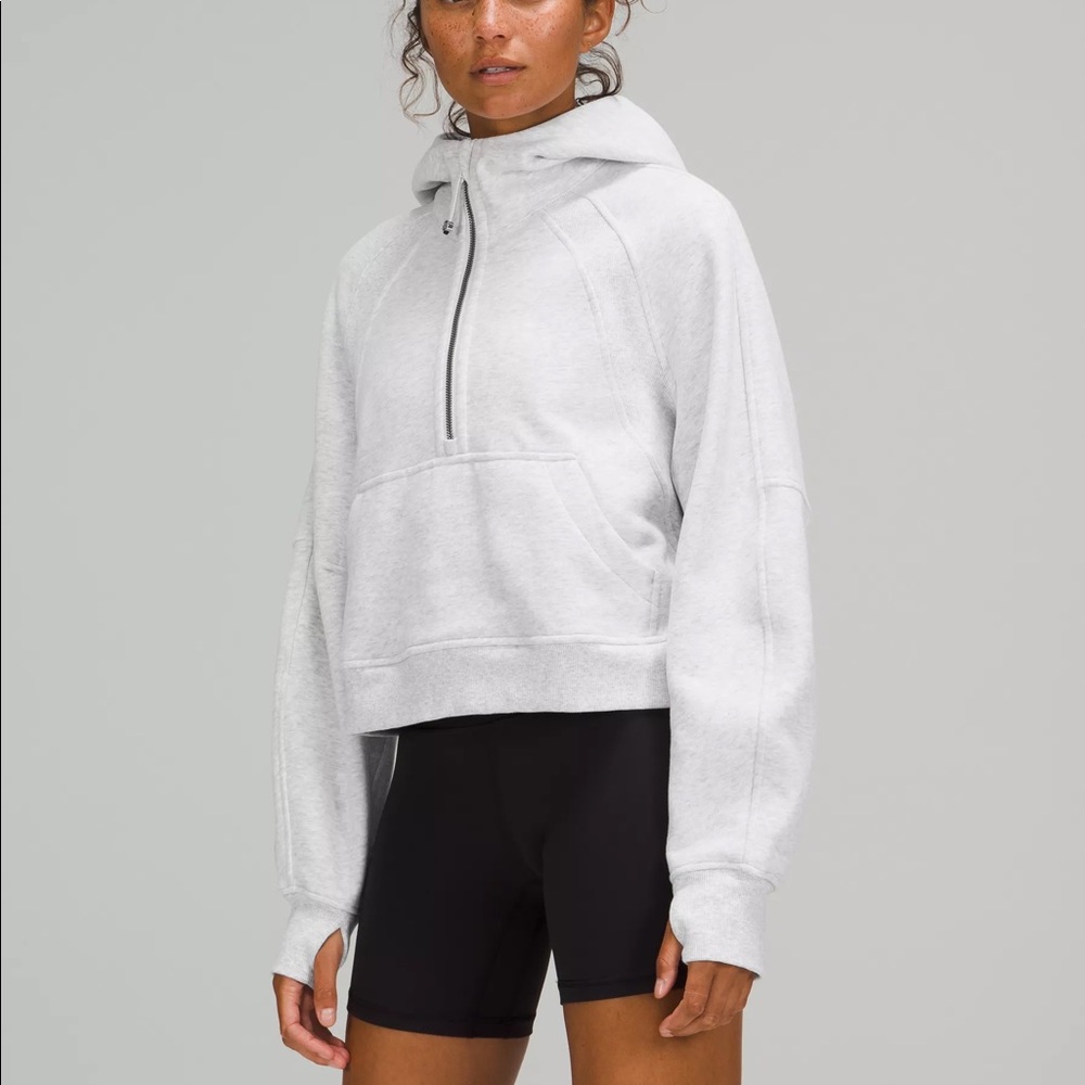 lululemon scuba 1/2 zip XS/s